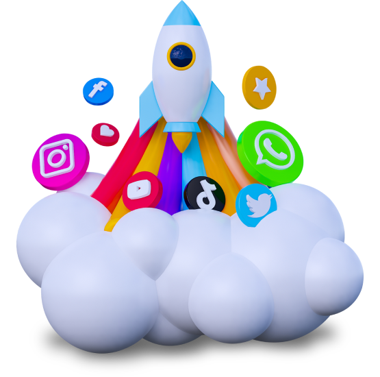 Rectangle-1509-1 rocket taking the social icons