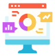 computer showing icons