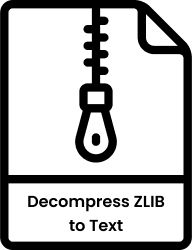 Decompress Zlib to Text