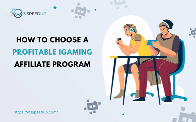 How to Choose Profitable iGaming Affiliate Program - W3Speedup