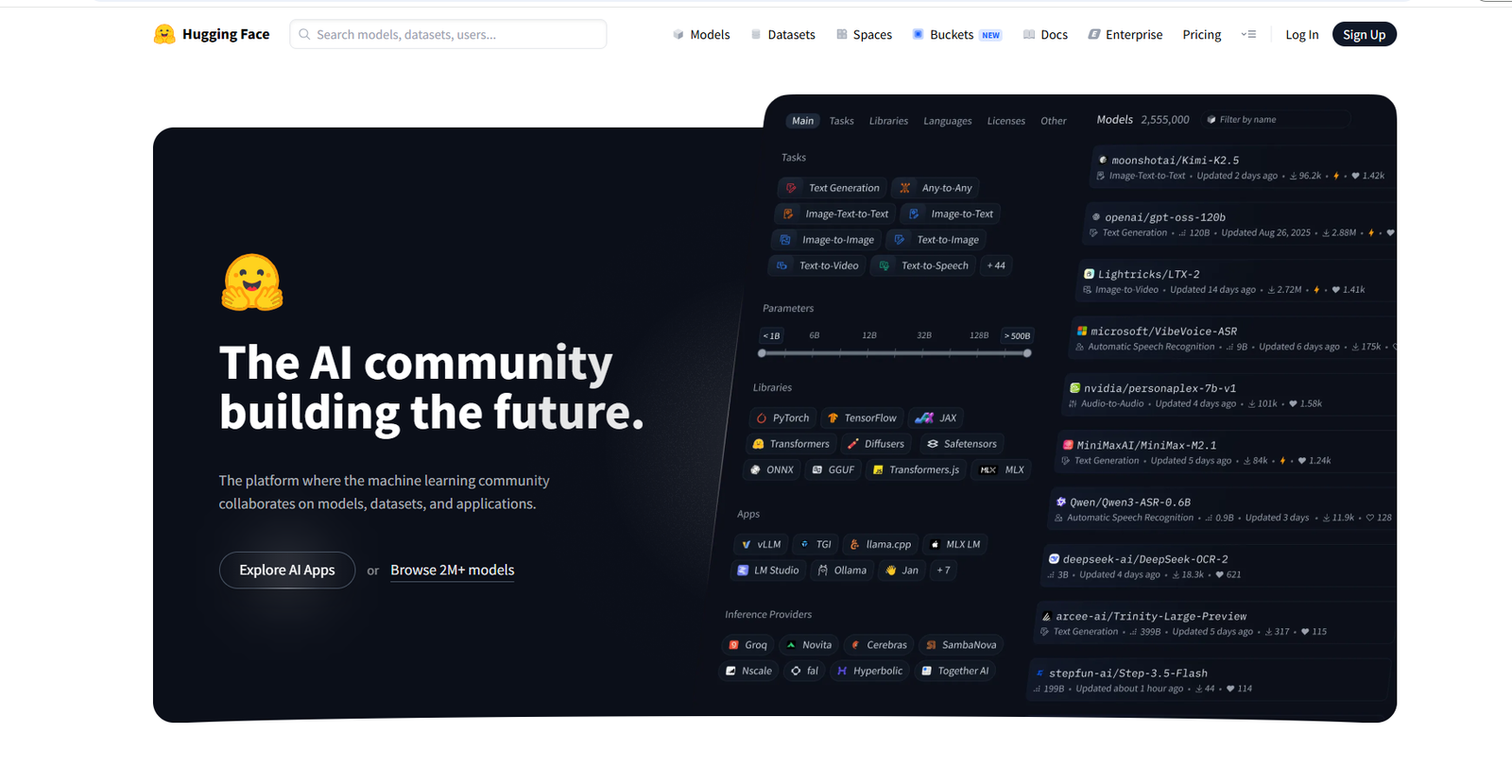 HuggingChat - Best Open-Source Alternative - ChatGPT Alternatives - W3Speedup