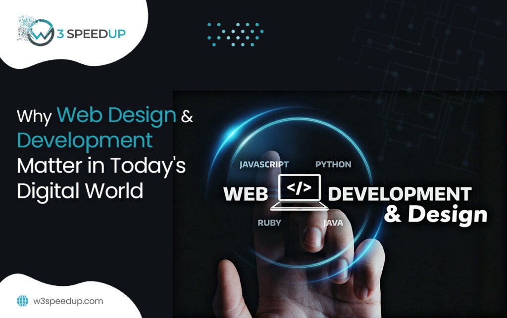 Why Web Design and Development Matter in Today's Digital World - W3Speedup