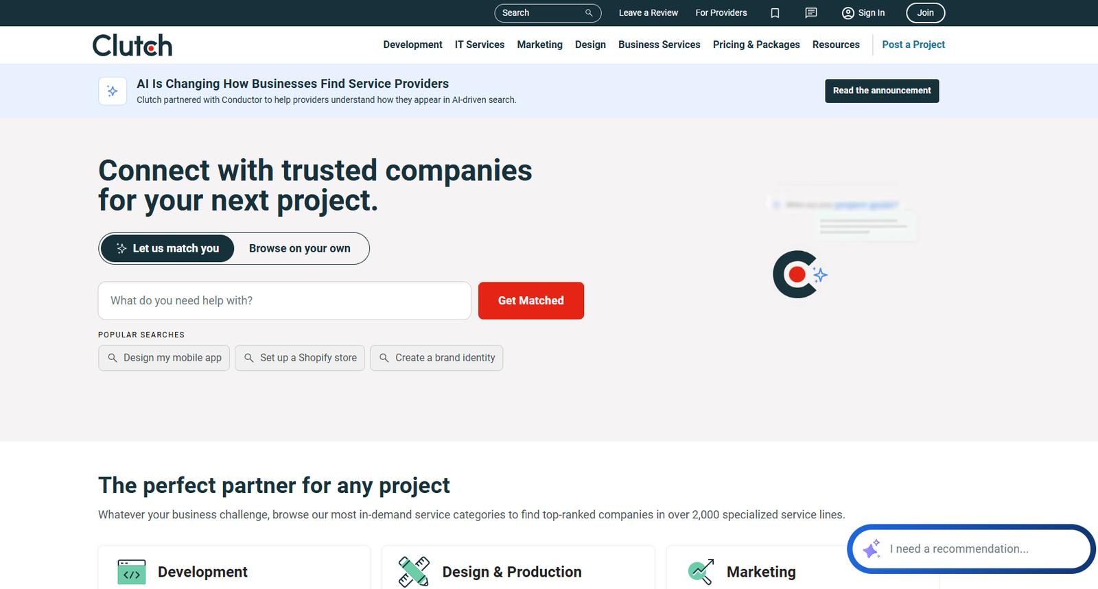Clutch - Top B2B Sites to Hire Software Developers