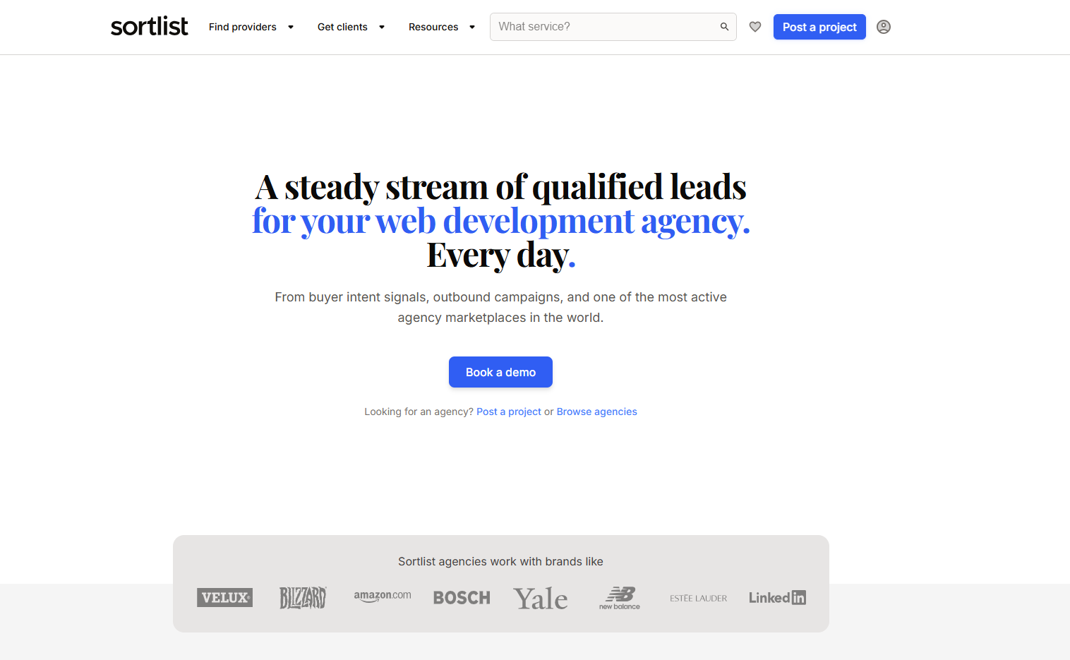Sortlist - Top B2B Sites to Hire Software Developers - W3Speedup