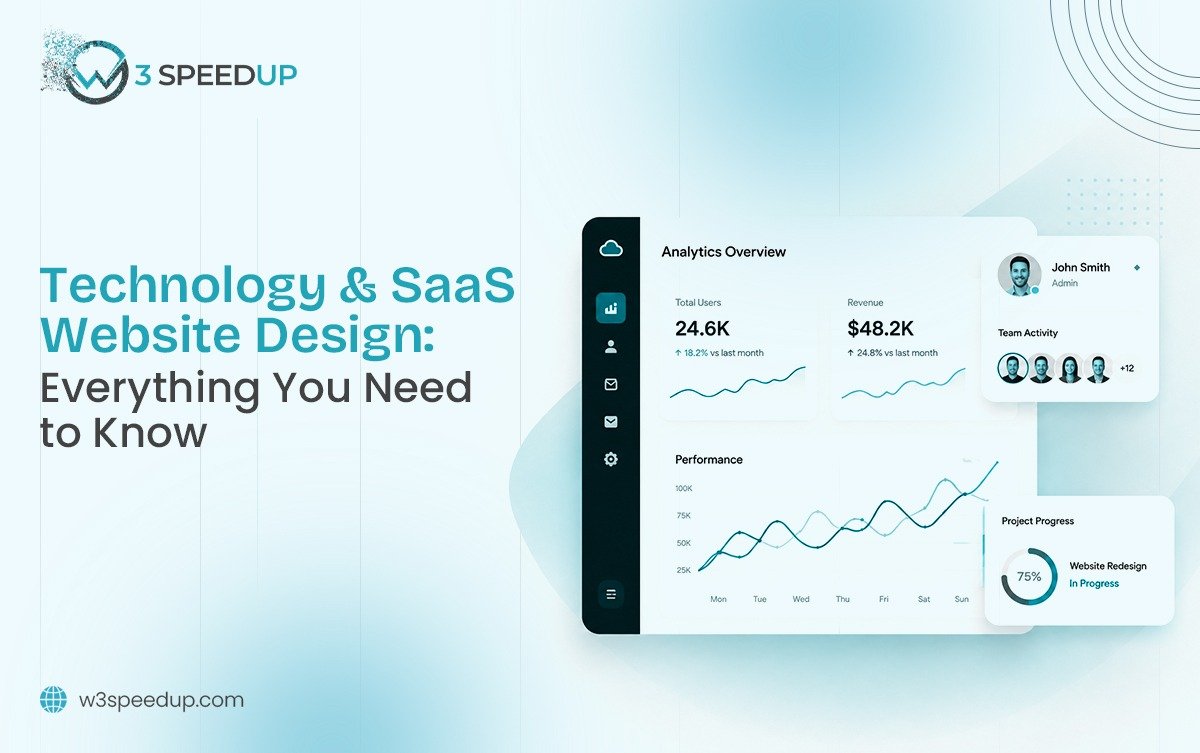 Technology & SaaS Website Design - complete guide