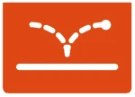 two color bounce rate vector icon from technology concept. isola two color bounce rate vector icon from technology concept. isola